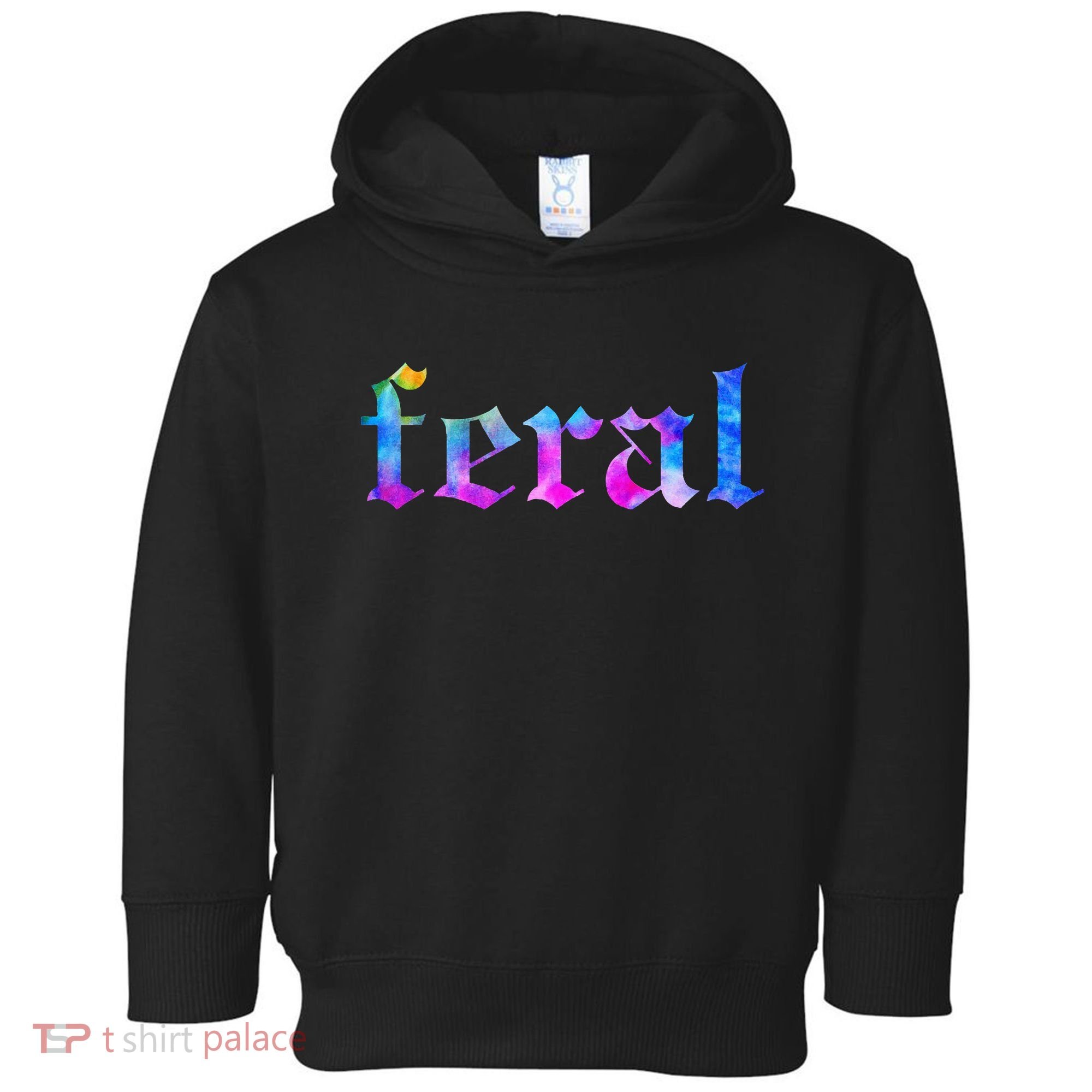 Feral Tie Dye Toddler Hoodie