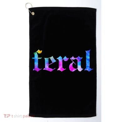 Feral Tie Dye Golf Towel
