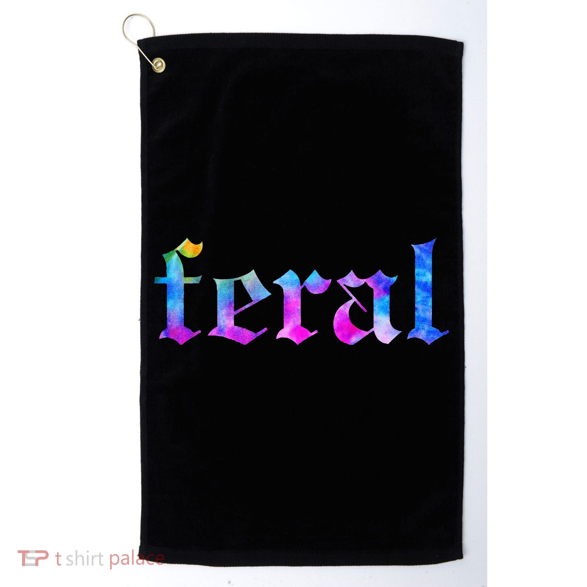 Feral Tie Dye Golf Towel