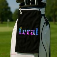 Feral Tie Dye Golf Towel thumb 2