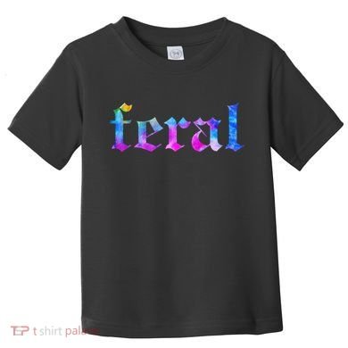 Feral Tie Dye Toddler T-Shirt