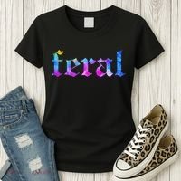 Feral Tie Dye Women's T-Shirt thumb 3
