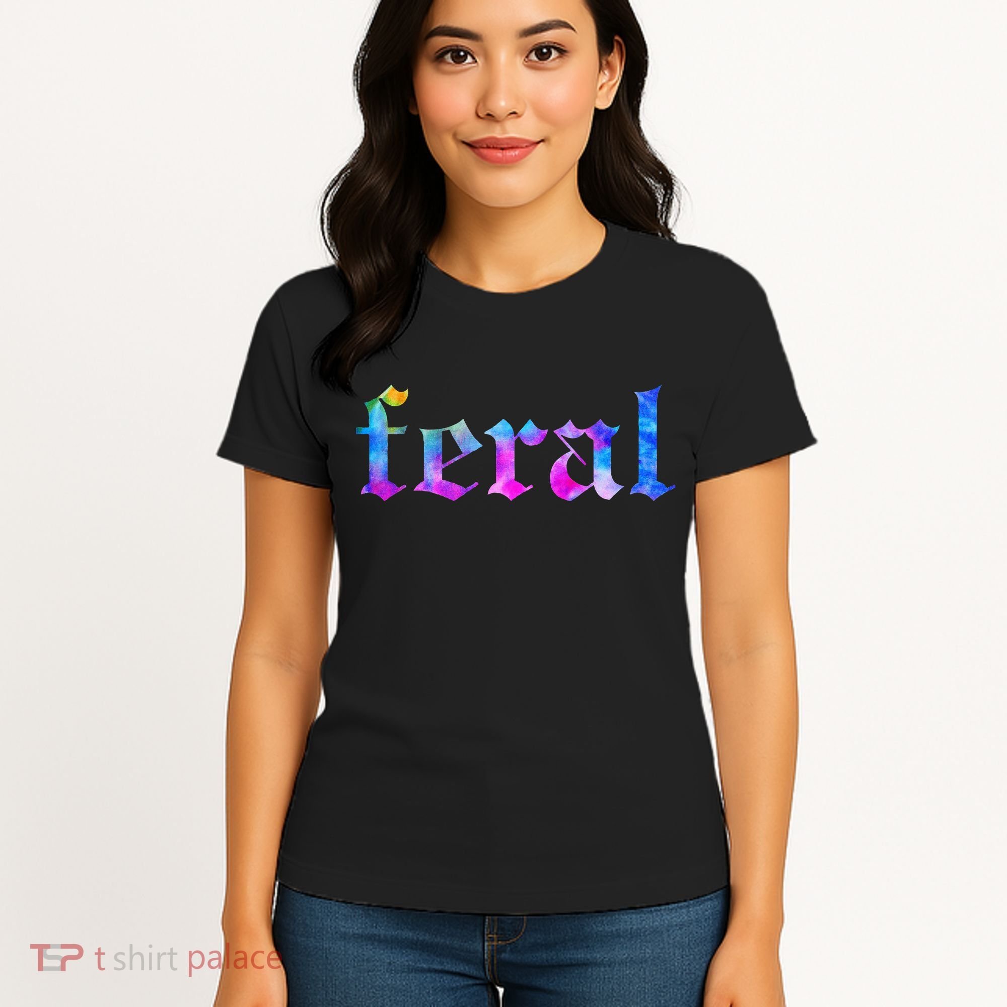 Feral Tie Dye Women's T-Shirt