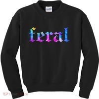 Feral Tie Dye Kids Sweatshirt thumb 0