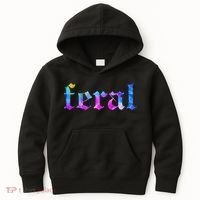 Feral Tie Dye Kids Hoodie thumb 0