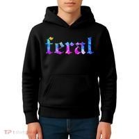 Feral Tie Dye Kids Hoodie thumb 4