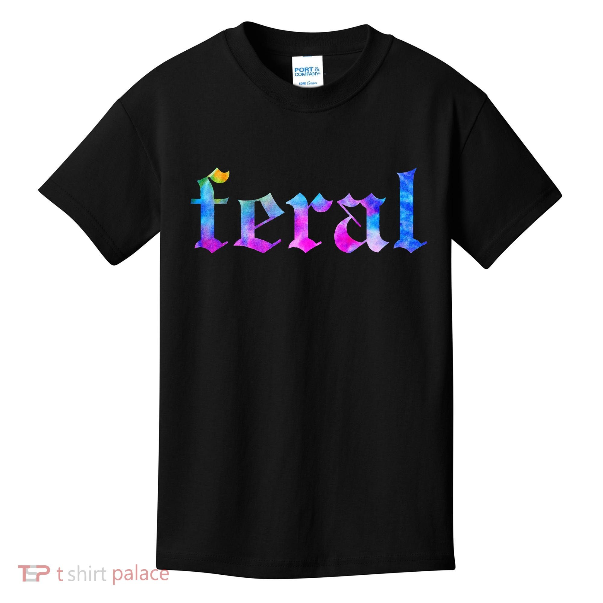 Feral Tie Dye Kids T-Shirt