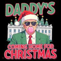 Funny Trump Daddys Home For Christmas 45 47 Trump Won Again Coffee Mug thumb 5