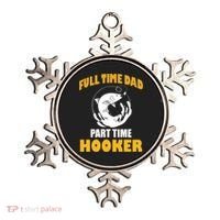 Full Time Dad Part Time Hooker Pond Saltwater Freshwater Gift Ornament thumb 0