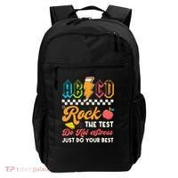 Funny Test Day Abcd Pen Rock The Test Motivational Students Backpack thumb 0