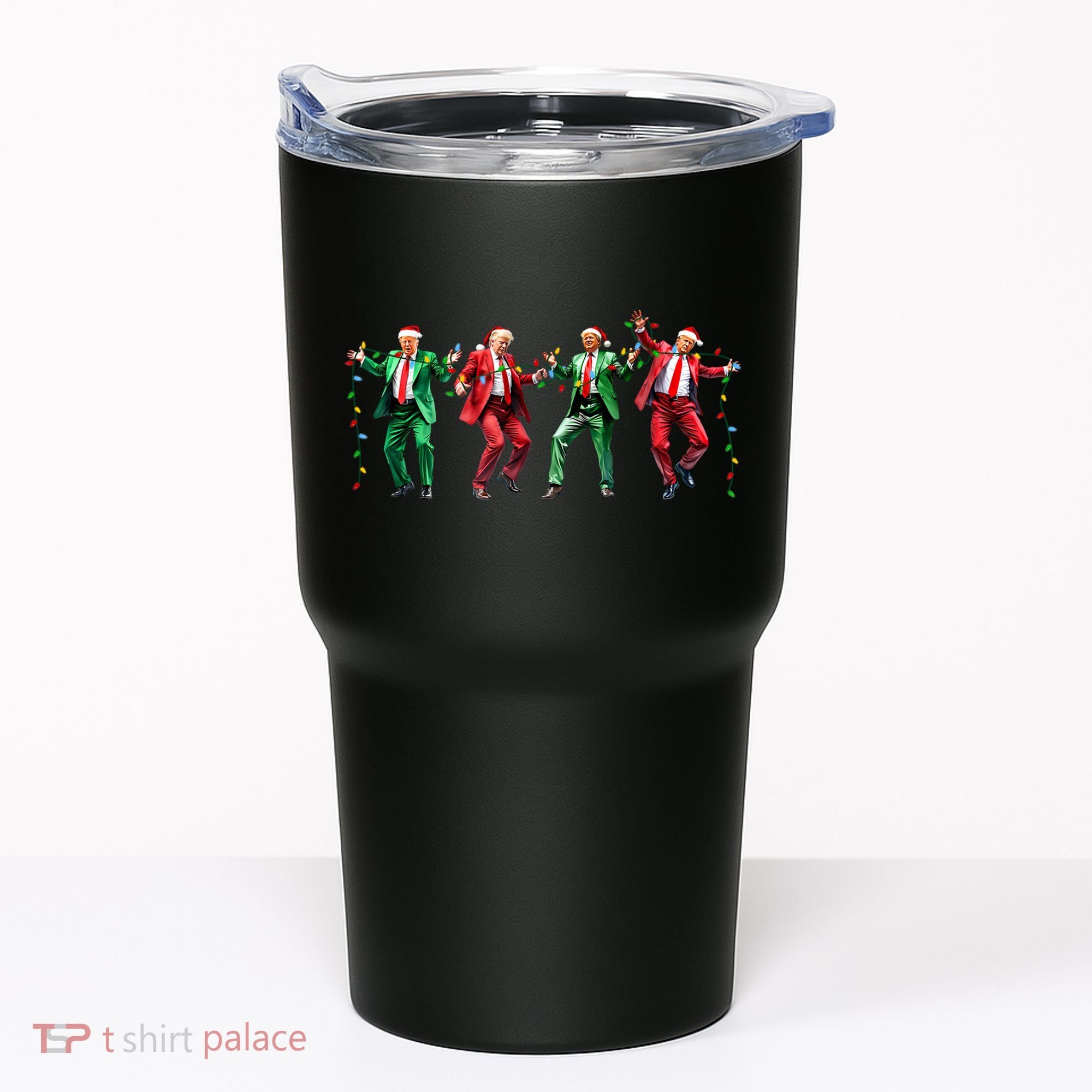 Funny Trump Dance Santa Claus Christmas Tumbler