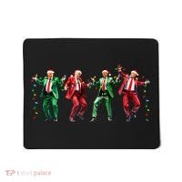 Funny Trump Dance Santa Claus Christmas Mousepad thumb 0