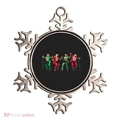 Funny Trump Dance Santa Claus Christmas Ornament
