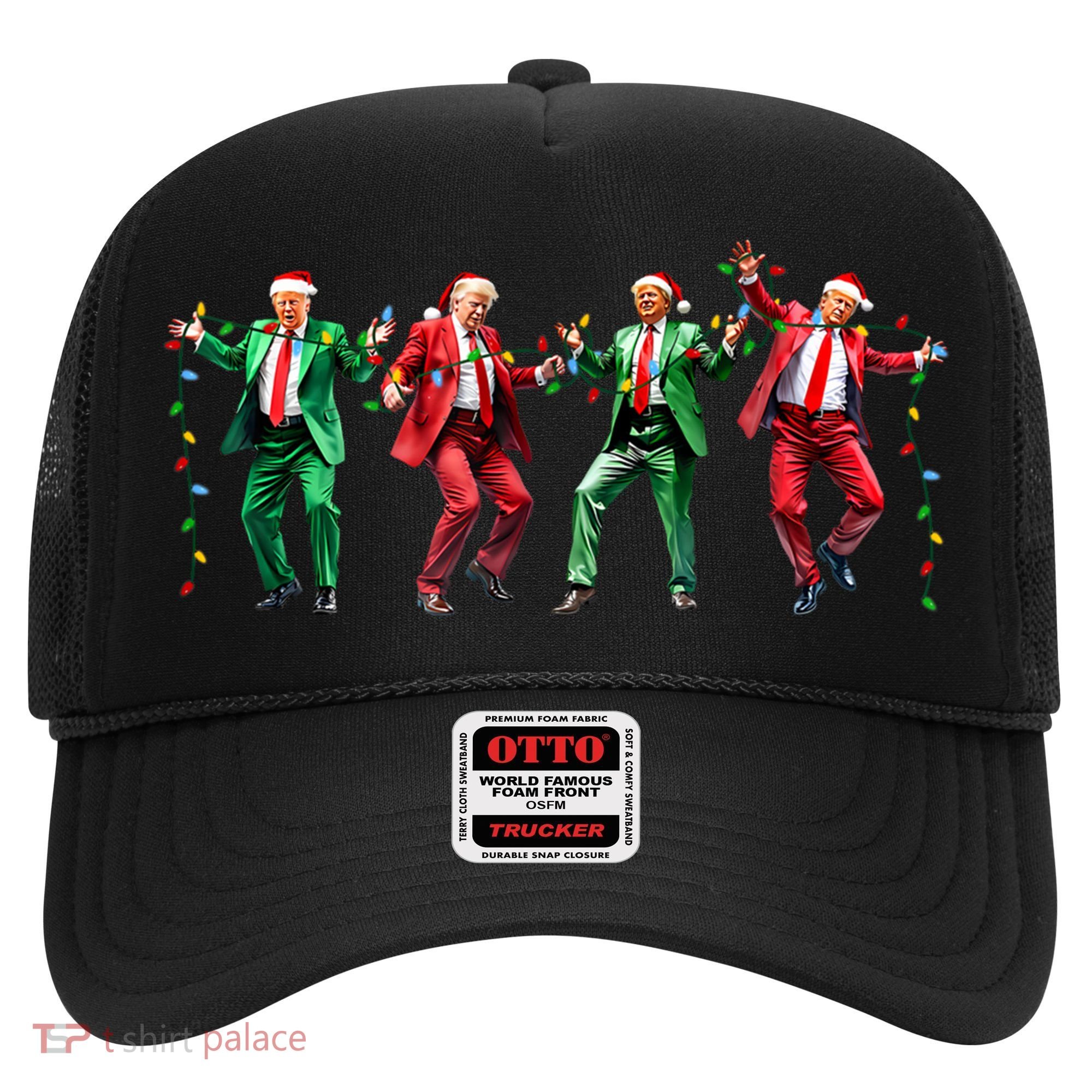 Funny Trump Dance Santa Claus Christmas Hat