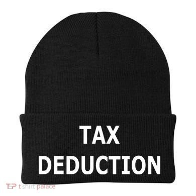 Funny Tax Deduction Humor Beanie