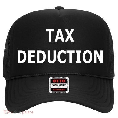 Funny Tax Deduction Humor Hat