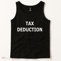 Funny Tax Deduction Humor Tank Top thumb 2