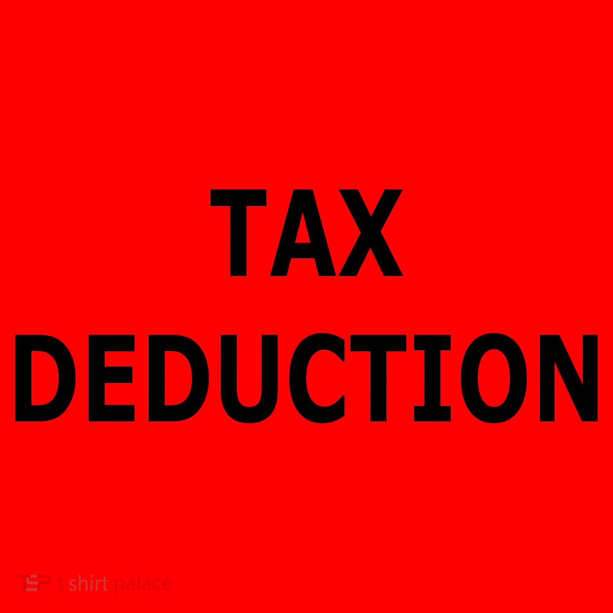 Funny Tax Deduction Humor Santa Hat