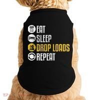 Funny Truck Driver Joke Saying Trucker Gift Doggie Tank thumb 0