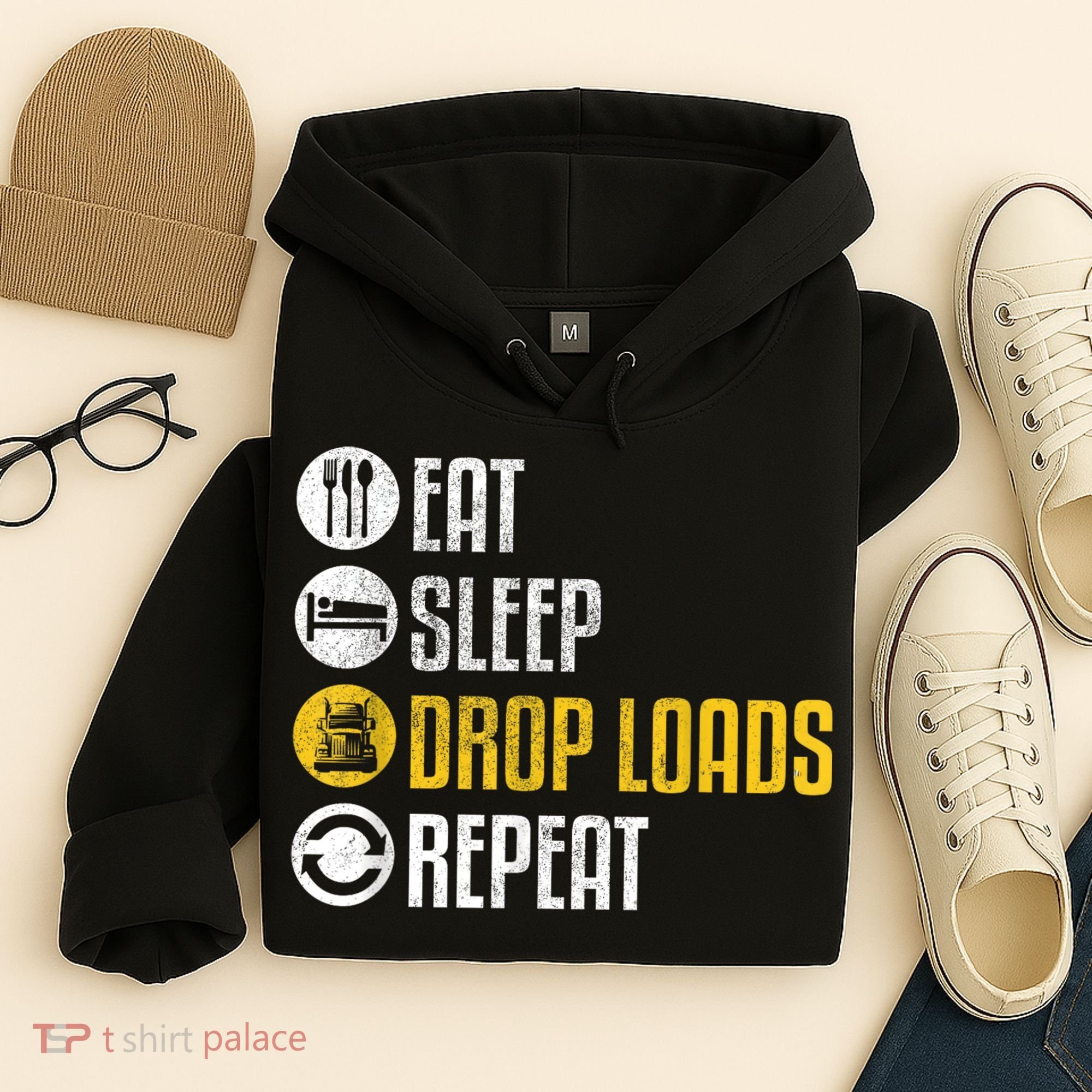 Funny Truck Driver Joke Saying Trucker Gift Hoodie