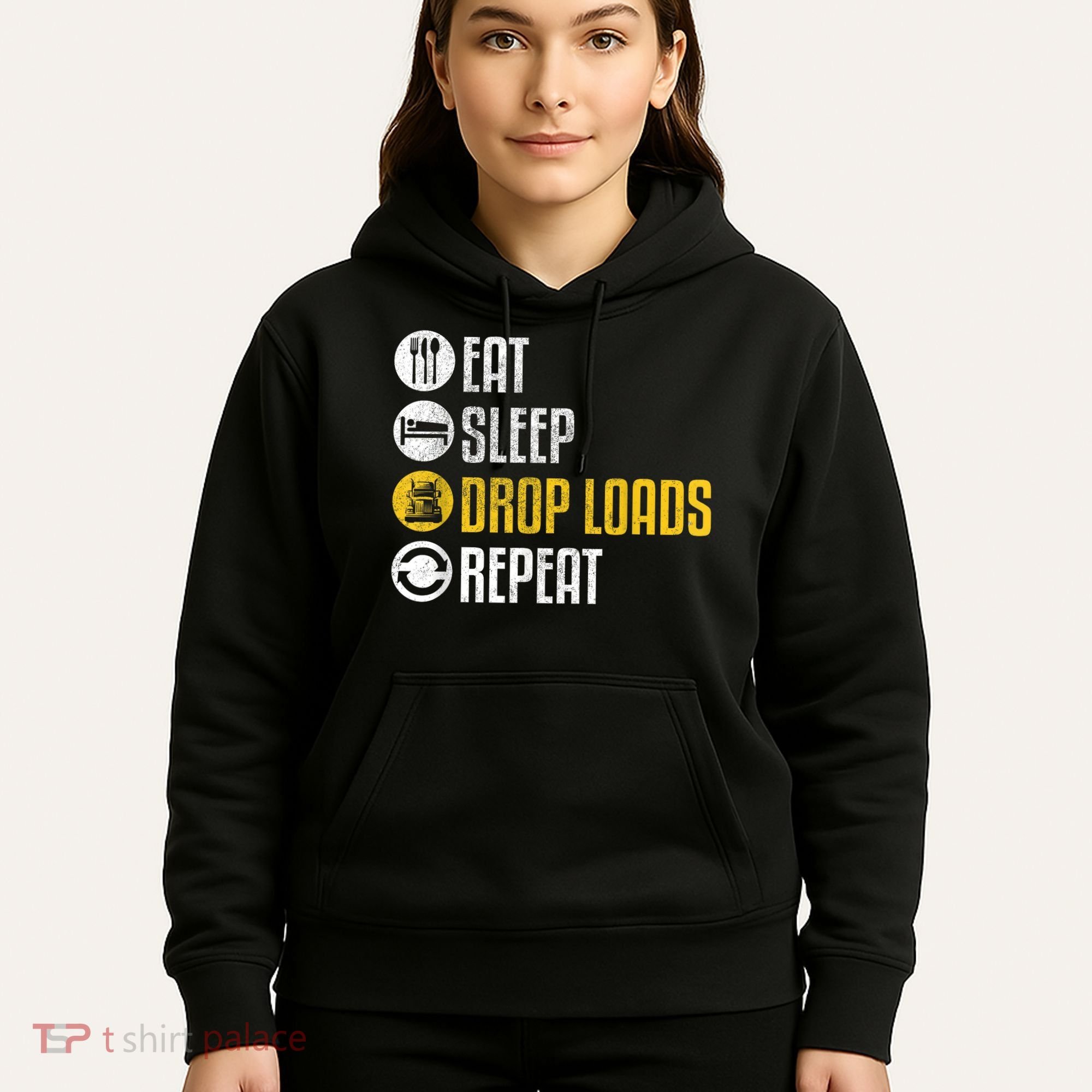 Funny Truck Driver Joke Saying Trucker Gift Hoodie
