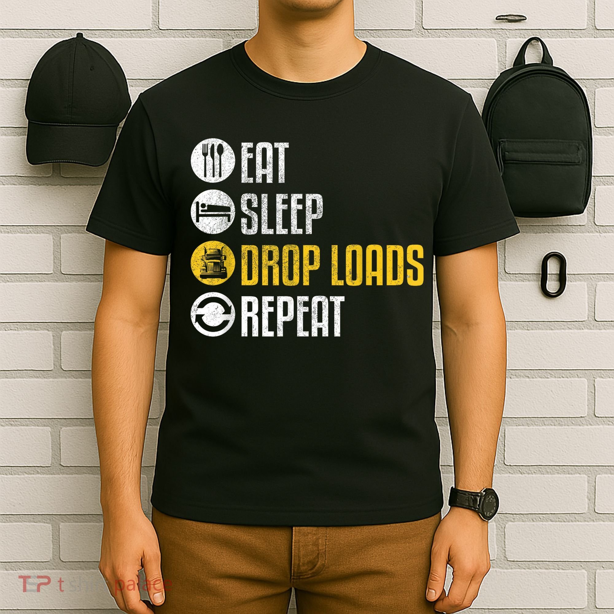 Funny Truck Driver Joke Saying Trucker Gift T-Shirt