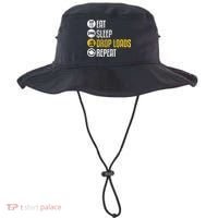 Funny Truck Driver Joke Saying Trucker Gift Bucket Hat thumb 0