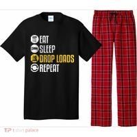 Funny Truck Driver Joke Saying Trucker Gift Pajama Set thumb 0