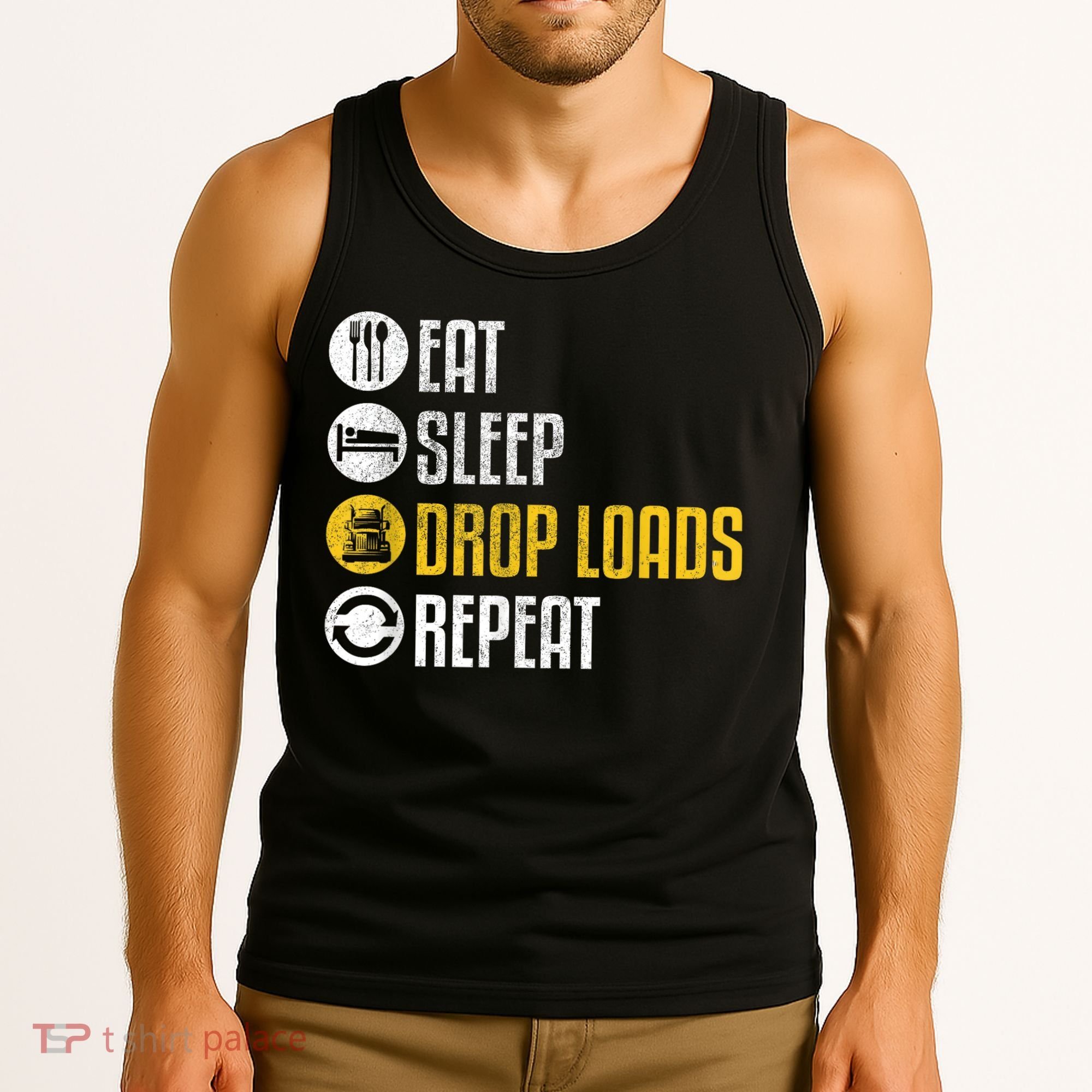 Funny Truck Driver Joke Saying Trucker Gift Tank Top