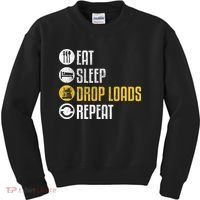 Funny Truck Driver Joke Saying Trucker Gift Kids Sweatshirt thumb 0