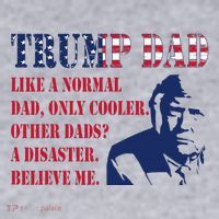 Funny Trump Dad Fathers Day Pro Trump Supporter Women's Sweatshirt thumb 2