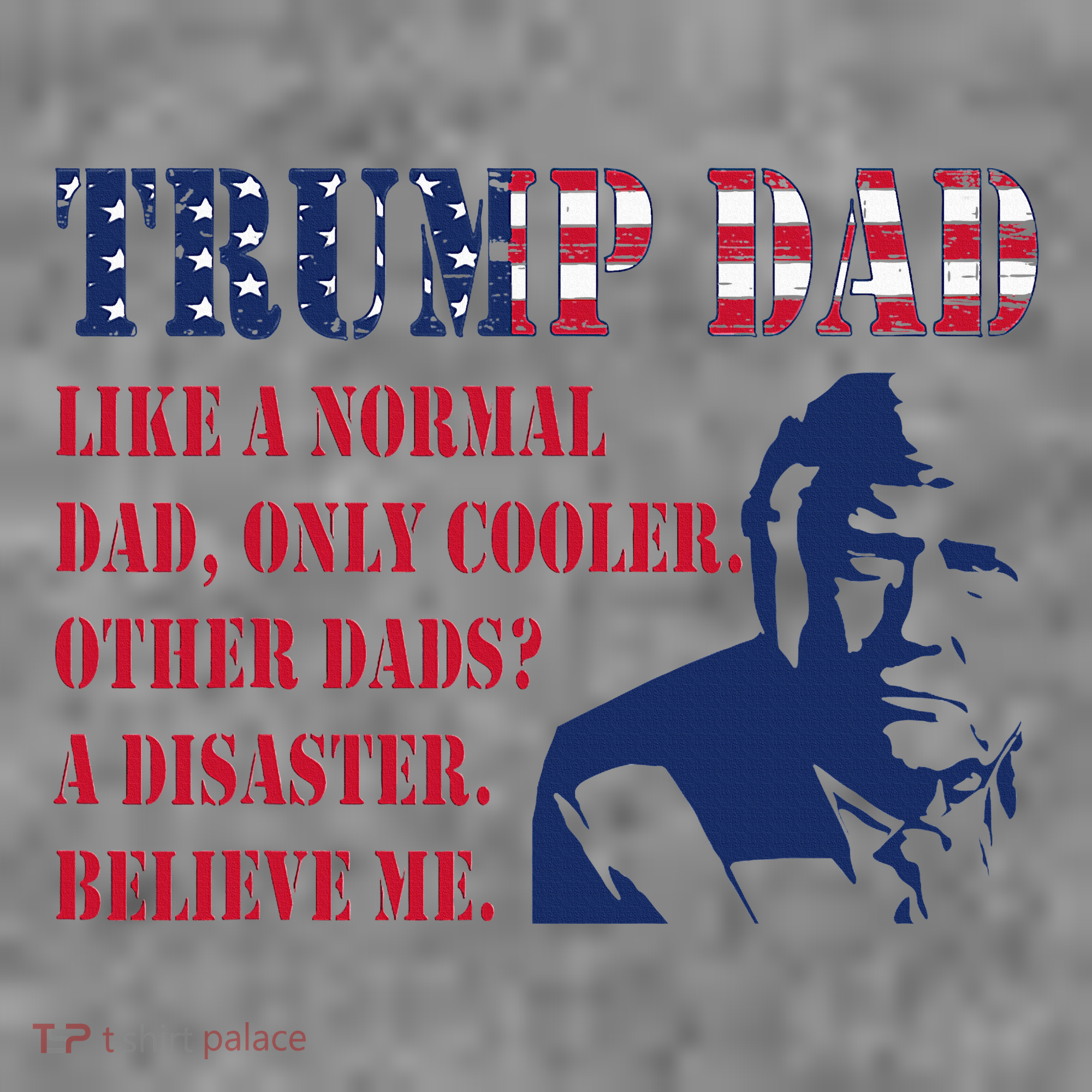 Funny Trump Dad Fathers Day Pro Trump Supporter Toddler Hoodie