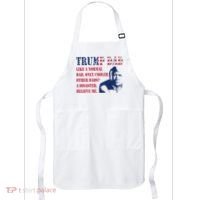 Funny Trump Dad Fathers Day Pro Trump Supporter Apron thumb 0