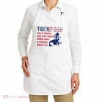 Funny Trump Dad Fathers Day Pro Trump Supporter Apron thumb 2