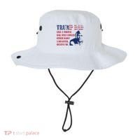 Funny Trump Dad Fathers Day Pro Trump Supporter Bucket Hat thumb 0