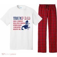 Funny Trump Dad Fathers Day Pro Trump Supporter Pajama Set thumb 0