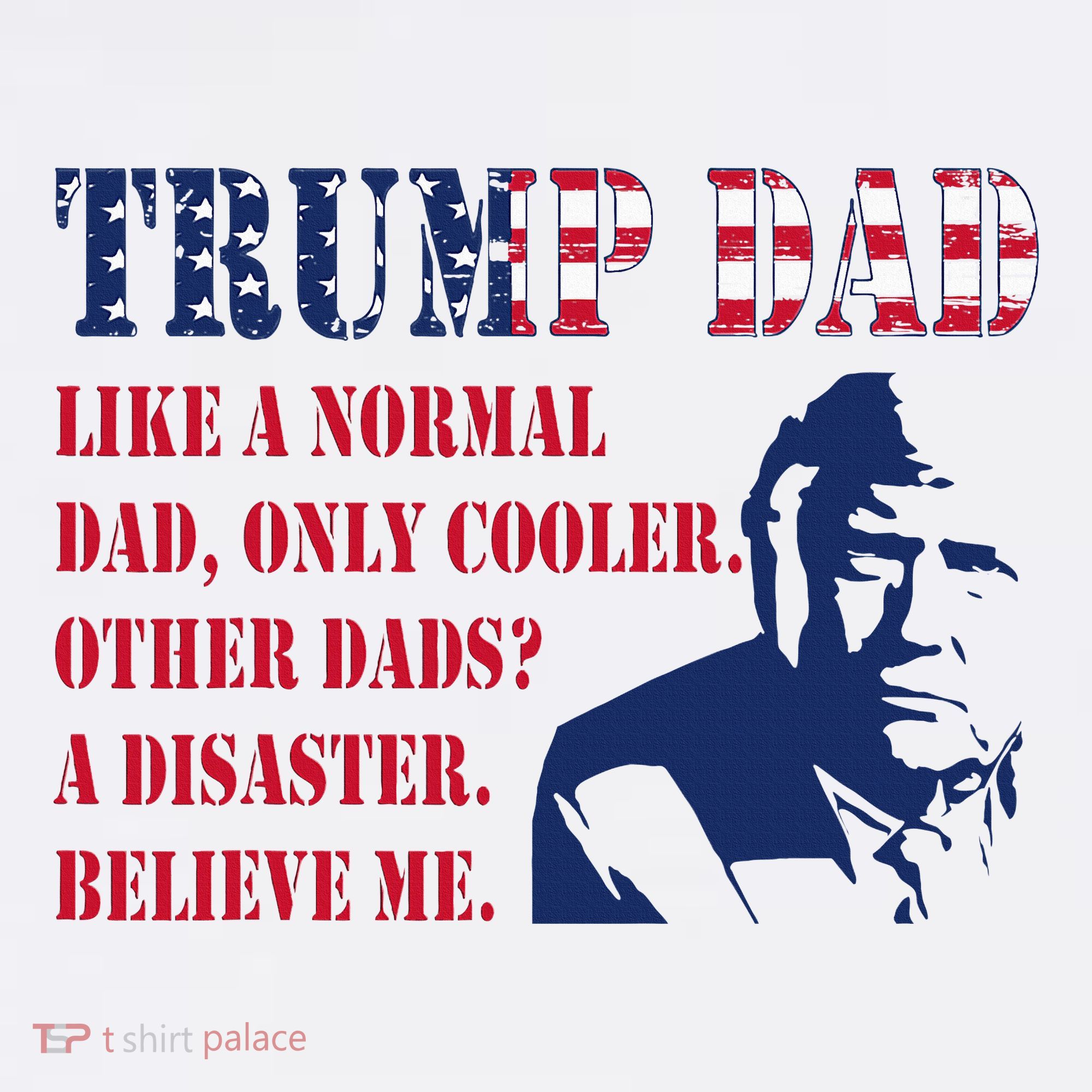 Funny Trump Dad Fathers Day Pro Trump Supporter Women's Hoodie