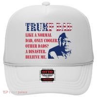 Funny Trump Dad Fathers Day Pro Trump Supporter Hat thumb 0