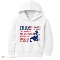 Funny Trump Dad Fathers Day Pro Trump Supporter Kids Hoodie thumb 0