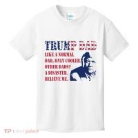Funny Trump Dad Fathers Day Pro Trump Supporter Kids T-Shirt thumb 0