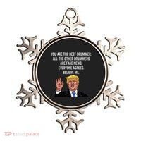 Funny Trump Dad Fathers Day Pro Trump Supporter Ornament thumb 0