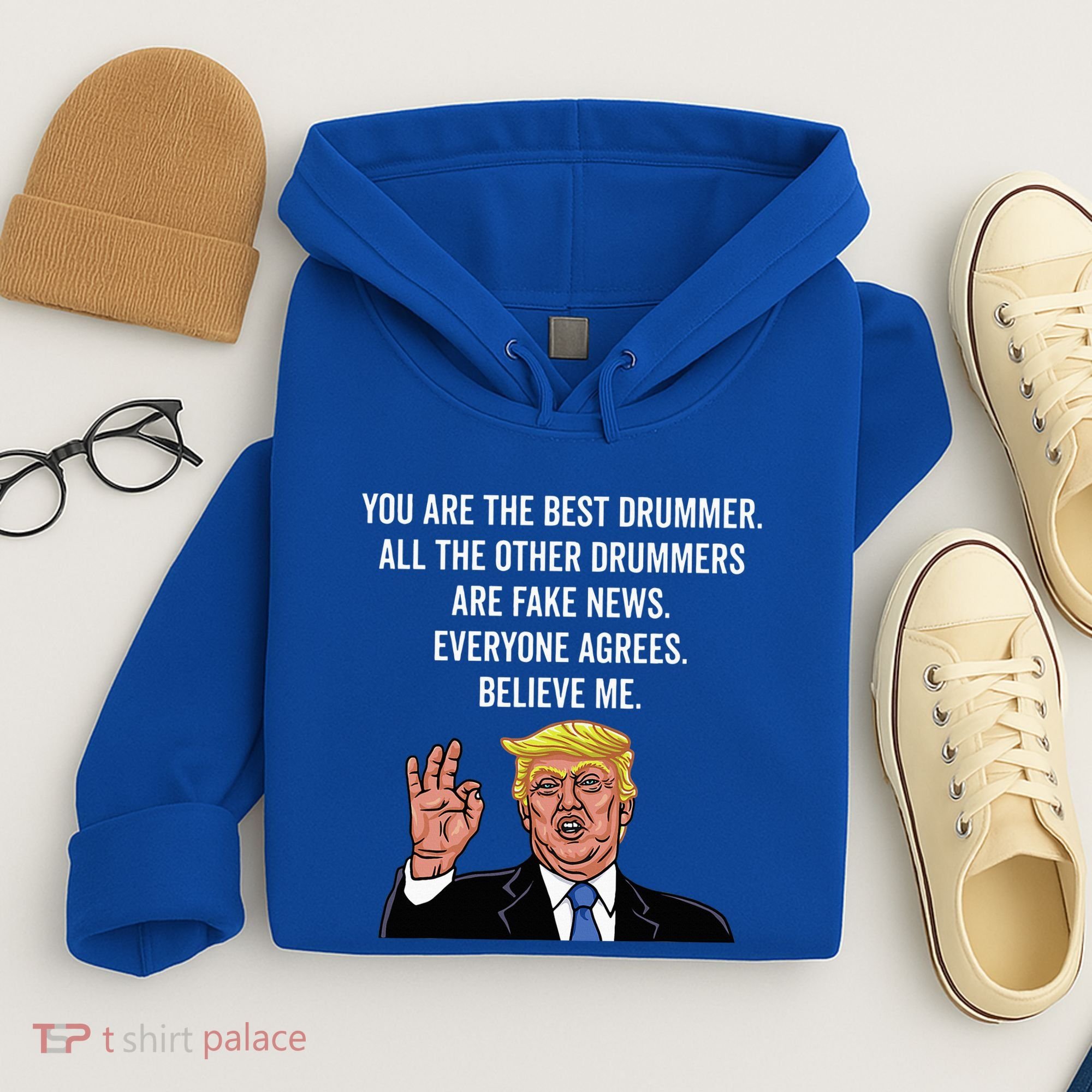 Funny Trump Dad Fathers Day Pro Trump Supporter Hoodie