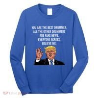 Funny Trump Dad Fathers Day Pro Trump Supporter Long Sleeve Shirt thumb 0