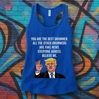 Funny Trump Dad Fathers Day Pro Trump Supporter Women's Tank Top thumb 3