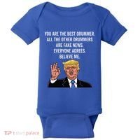 Funny Trump Dad Fathers Day Pro Trump Supporter Baby Bodysuit thumb 0