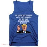 Funny Trump Dad Fathers Day Pro Trump Supporter Tank Top thumb 0