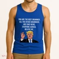 Funny Trump Dad Fathers Day Pro Trump Supporter Tank Top thumb 3