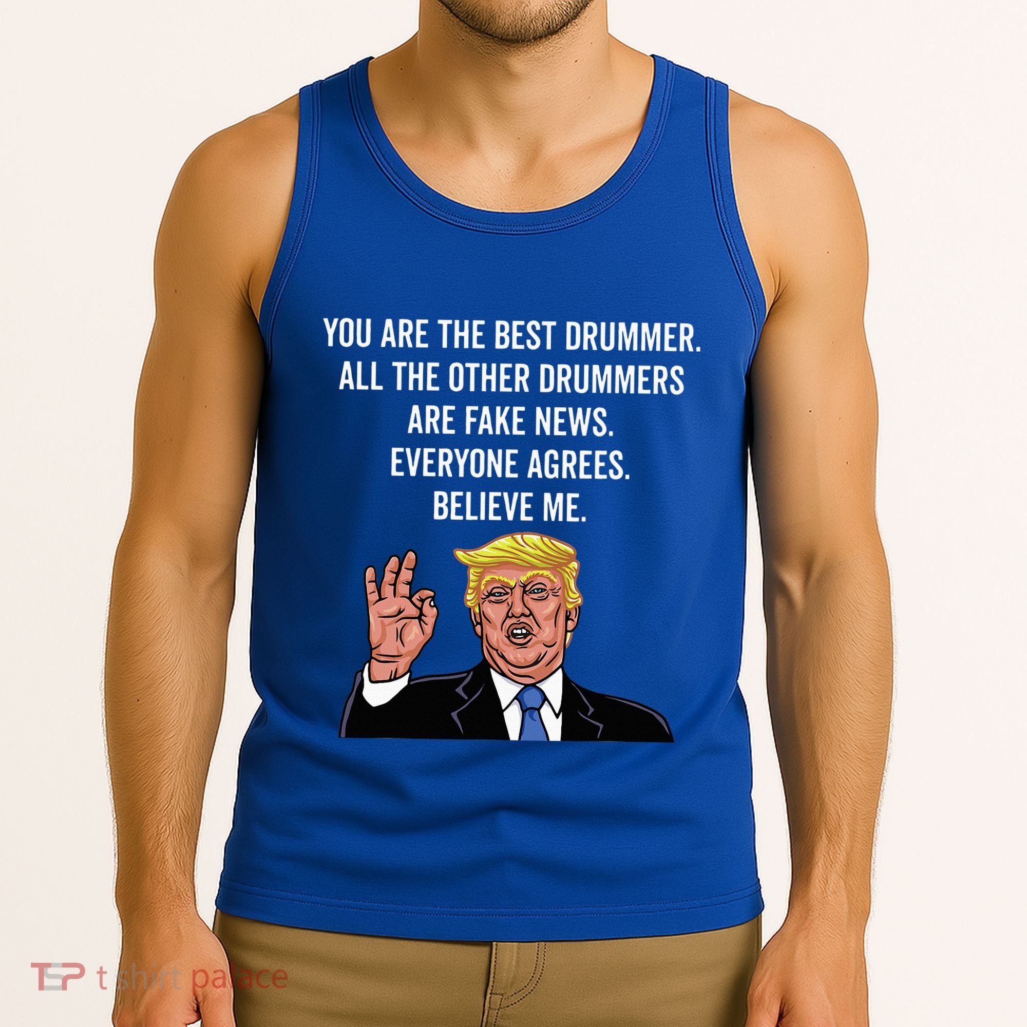 Funny Trump Dad Fathers Day Pro Trump Supporter Tank Top