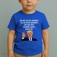 Funny Trump Dad Fathers Day Pro Trump Supporter Toddler T-Shirt thumb 2