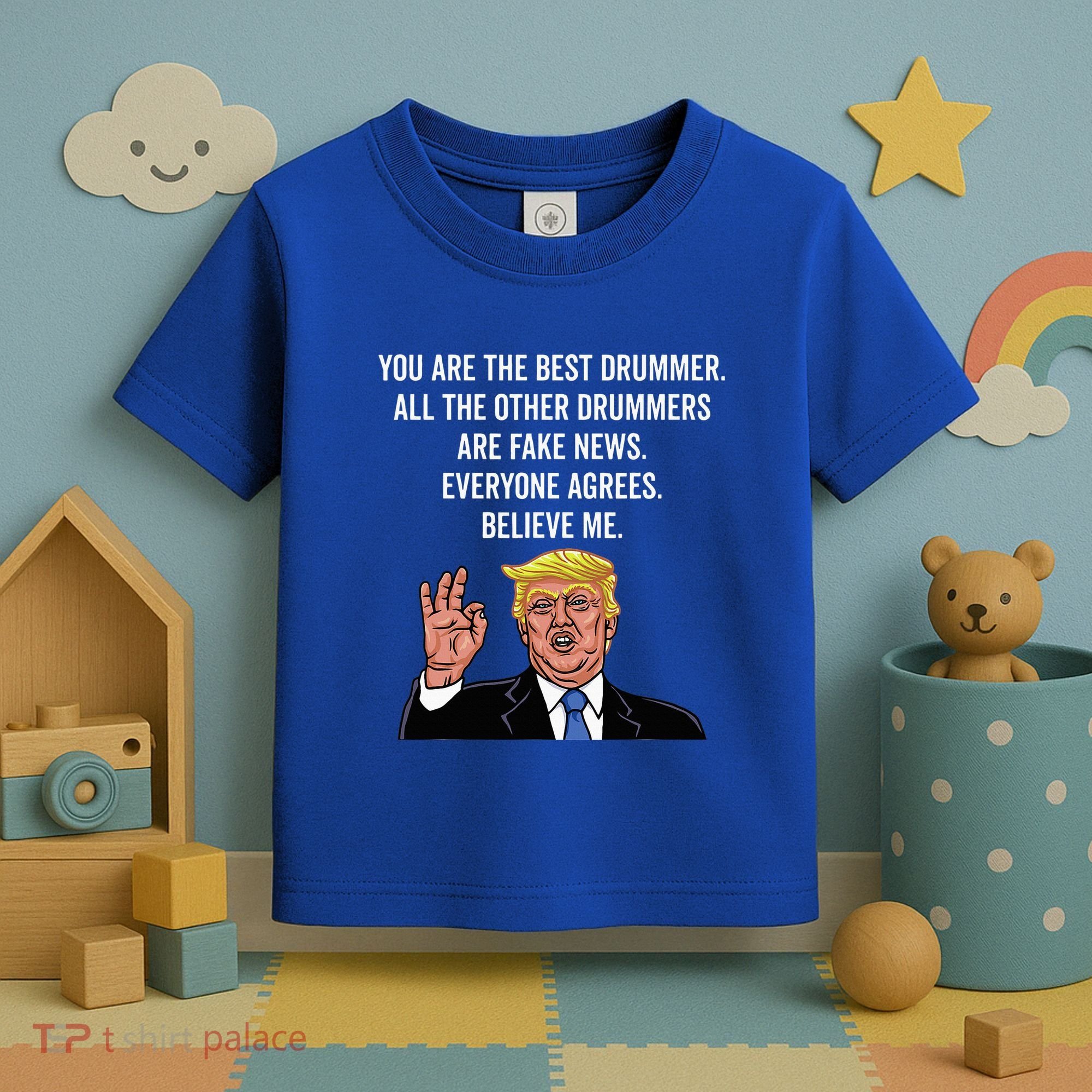 Funny Trump Dad Fathers Day Pro Trump Supporter Toddler T-Shirt